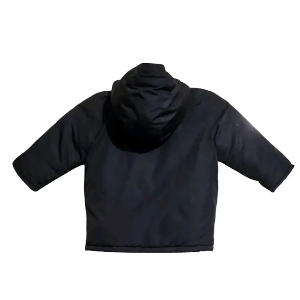 Baby Gap Puffer Black Jacket Coat Toddler Size 2 Pockets Classic Outdoors Zip Up